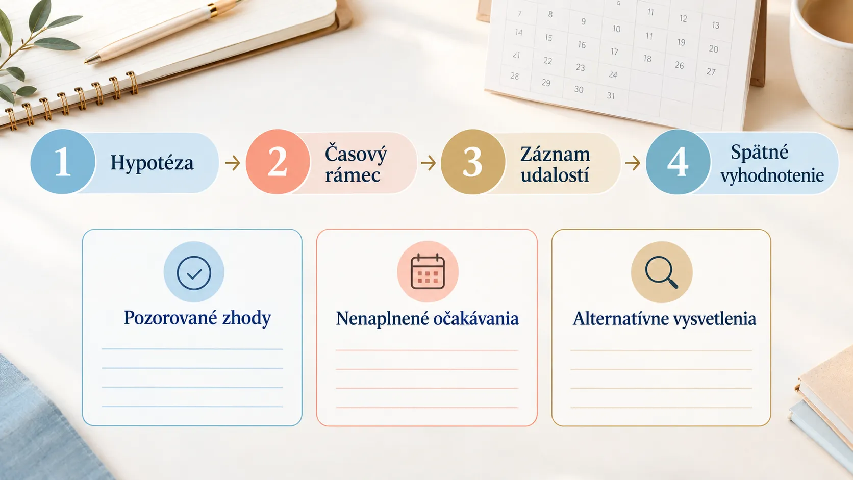 balanced astrology journal with observation columns