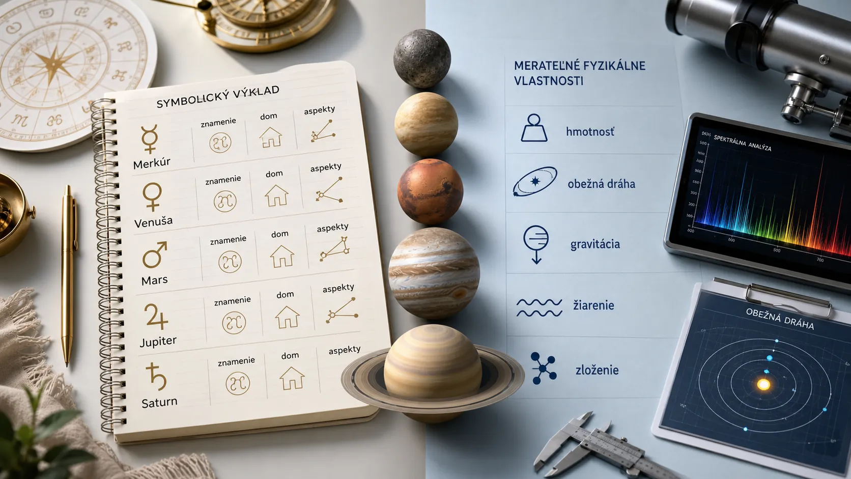 symbolic astrology compared with measurable planetary physics