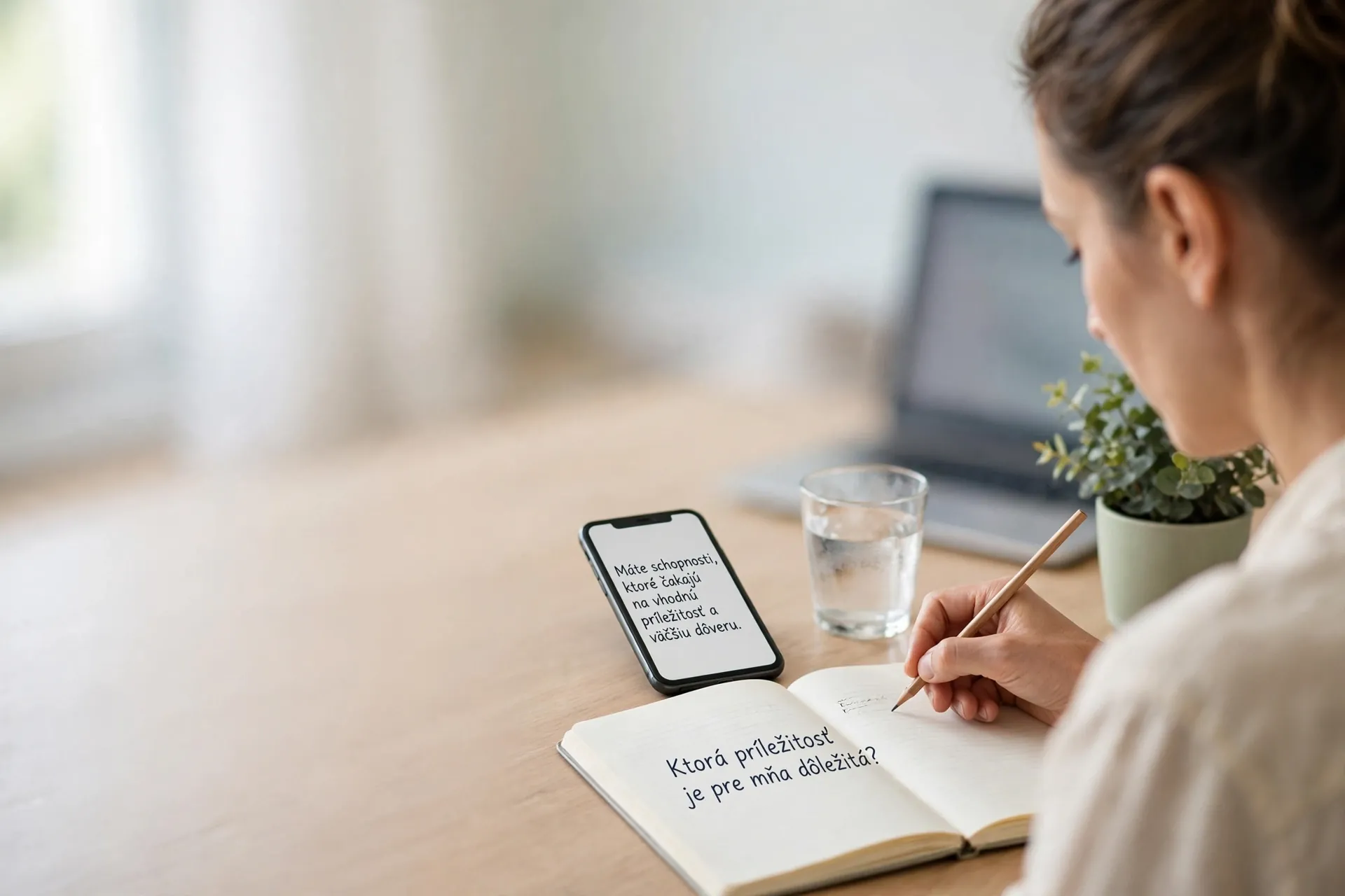 person reading a broad horoscope statement on a phone