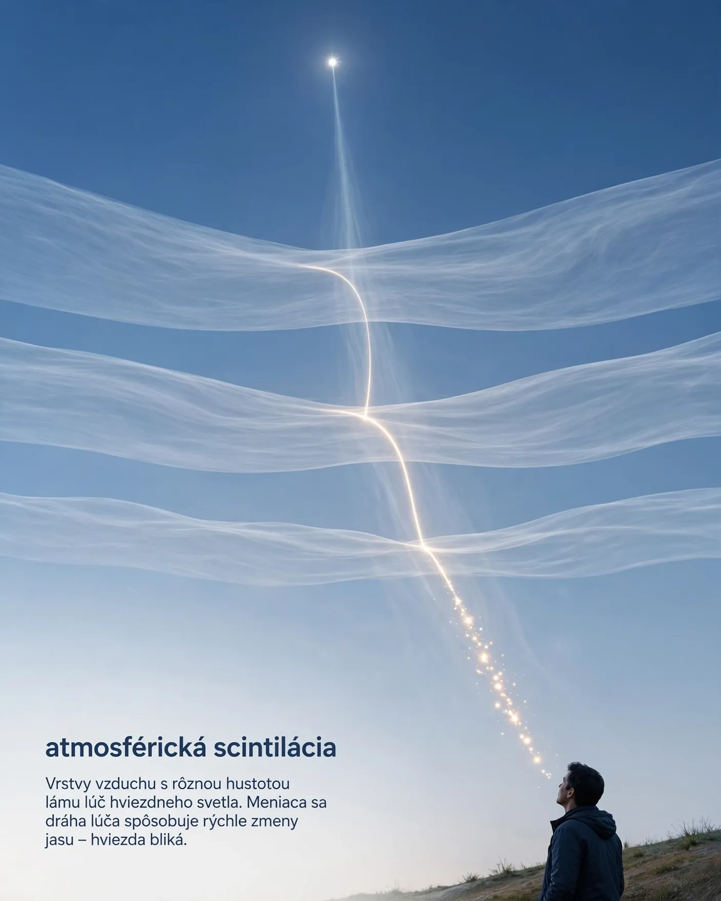 atmospheric turbulence affecting starlight