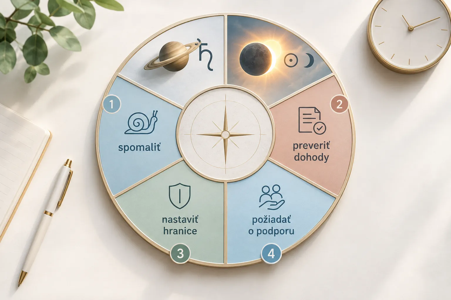 saturn eclipse and practical self-reflection checklist