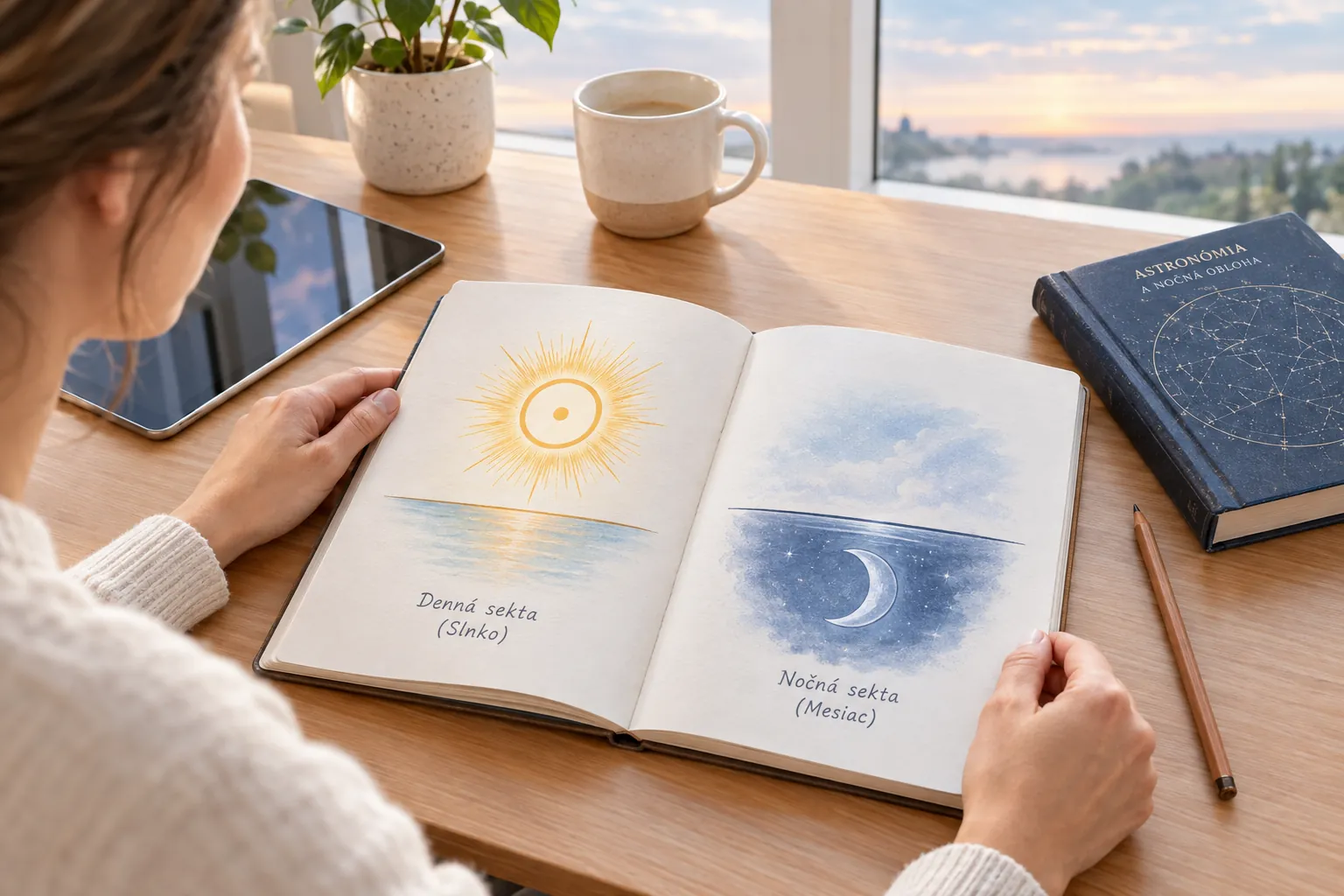 sun and moon as leaders of day and night sects