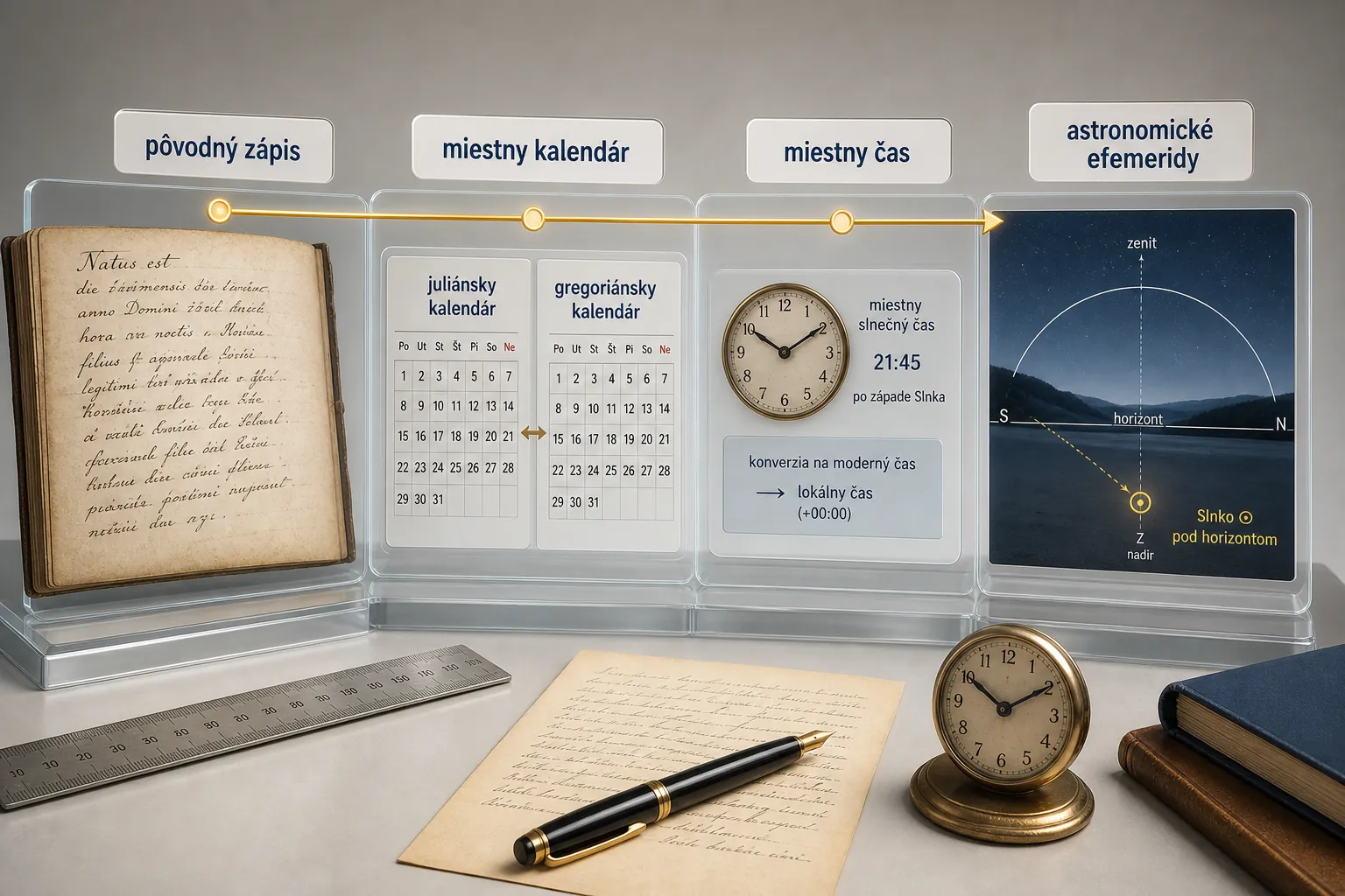 local time conversion for a historical birth record