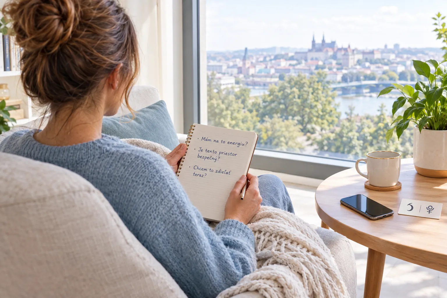 quiet private space for emotional reflection