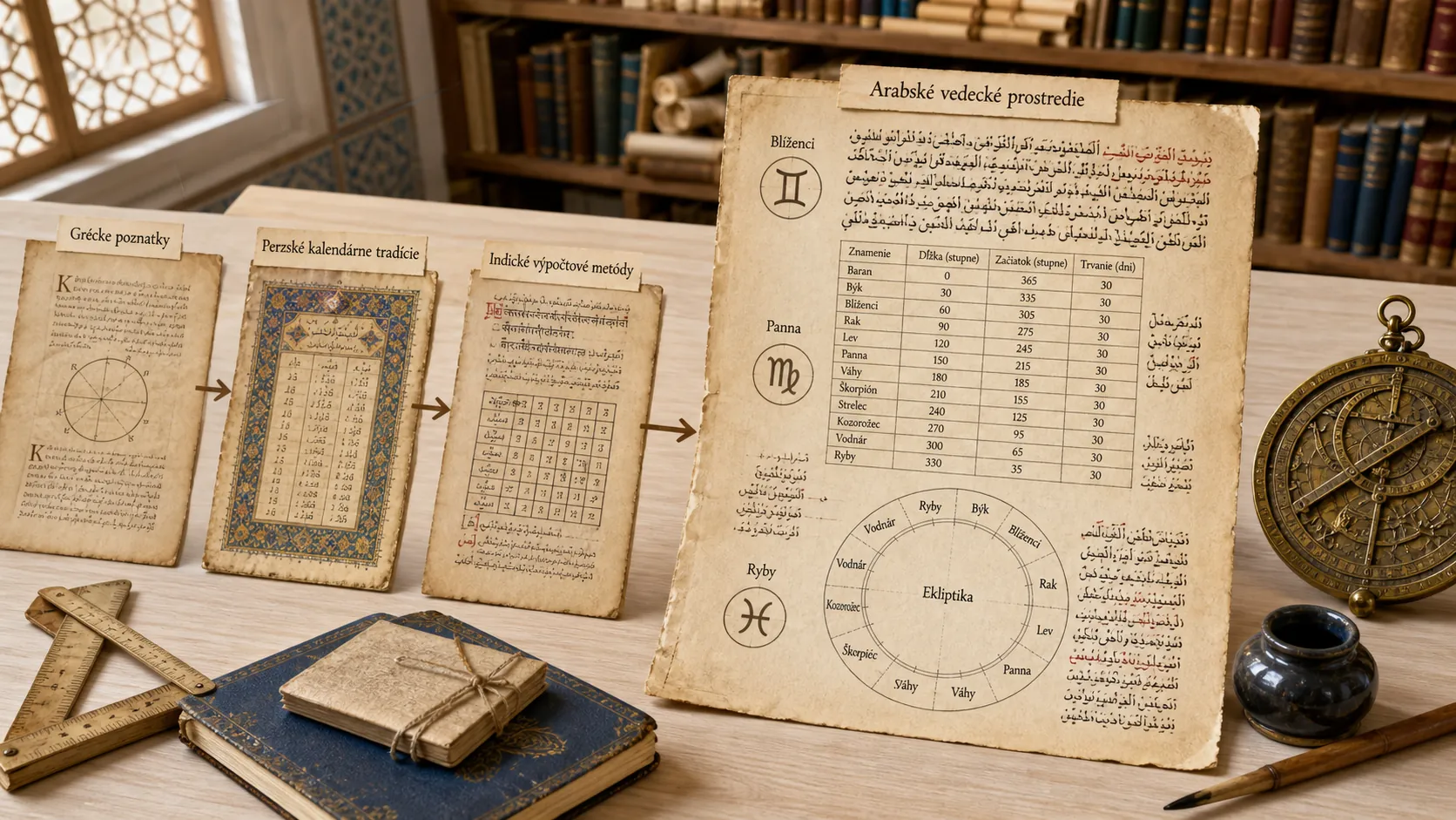 zodiac symbols as a historical world map of knowledge