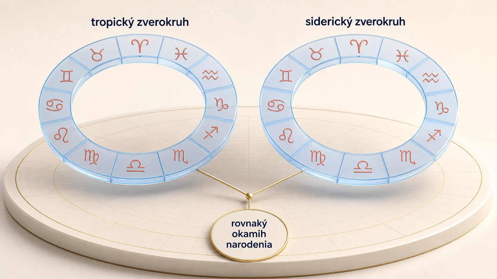 tropical and sidereal zodiac comparison