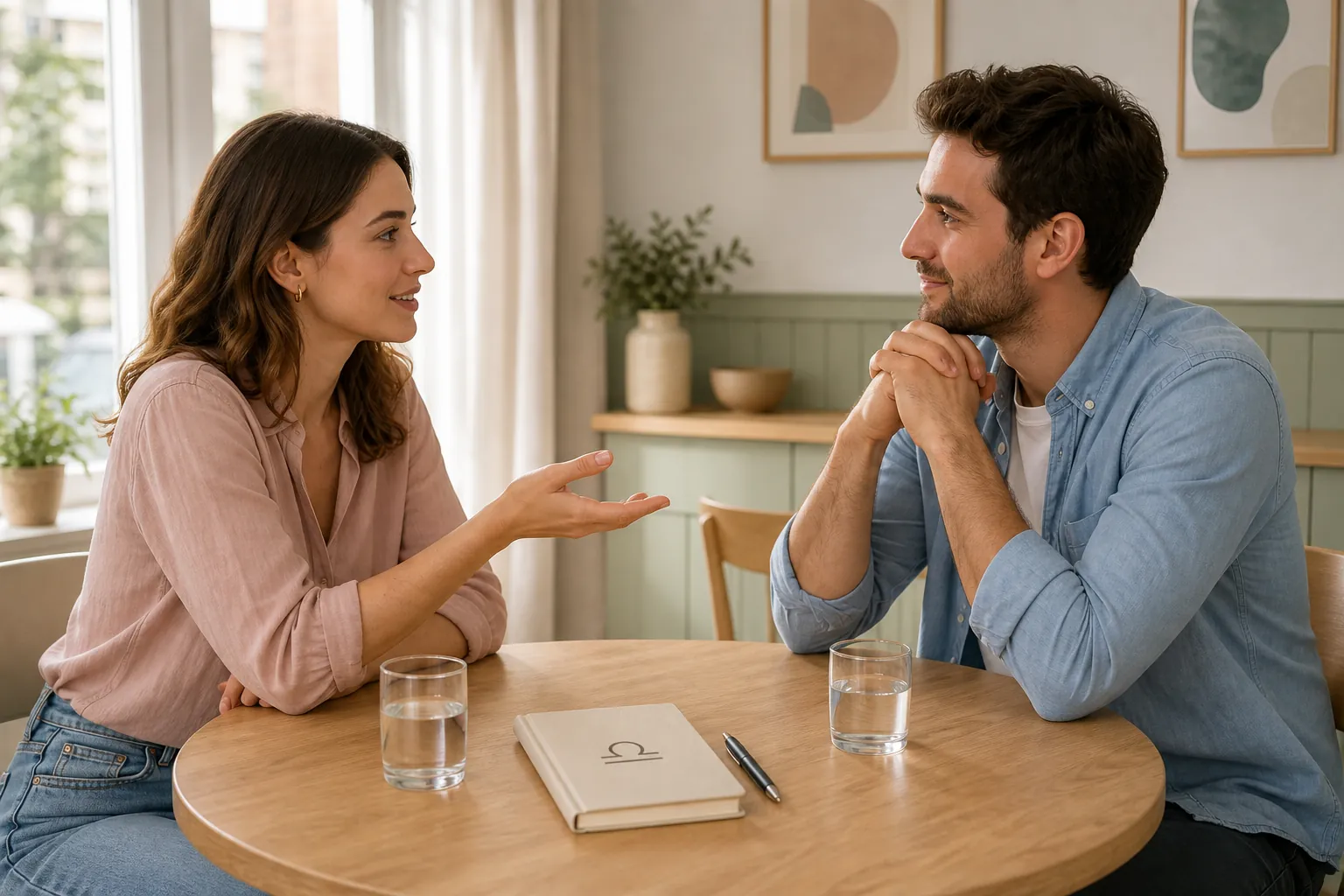 balanced and respectful communication in a Libra relationship