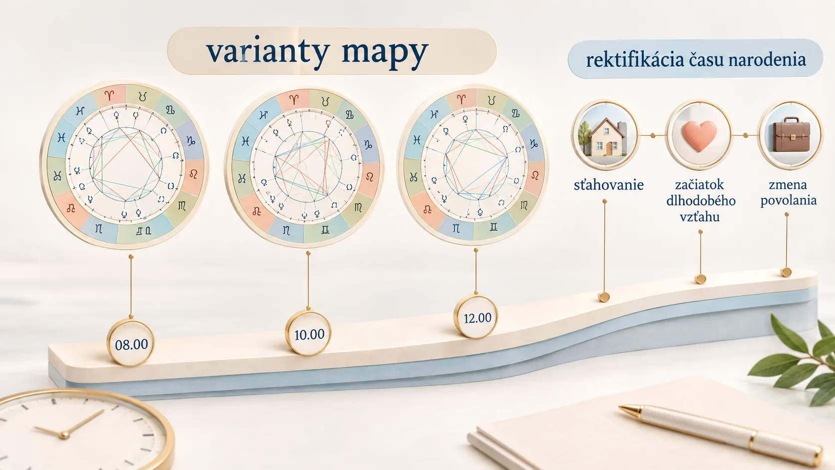 birth time range comparison infographic