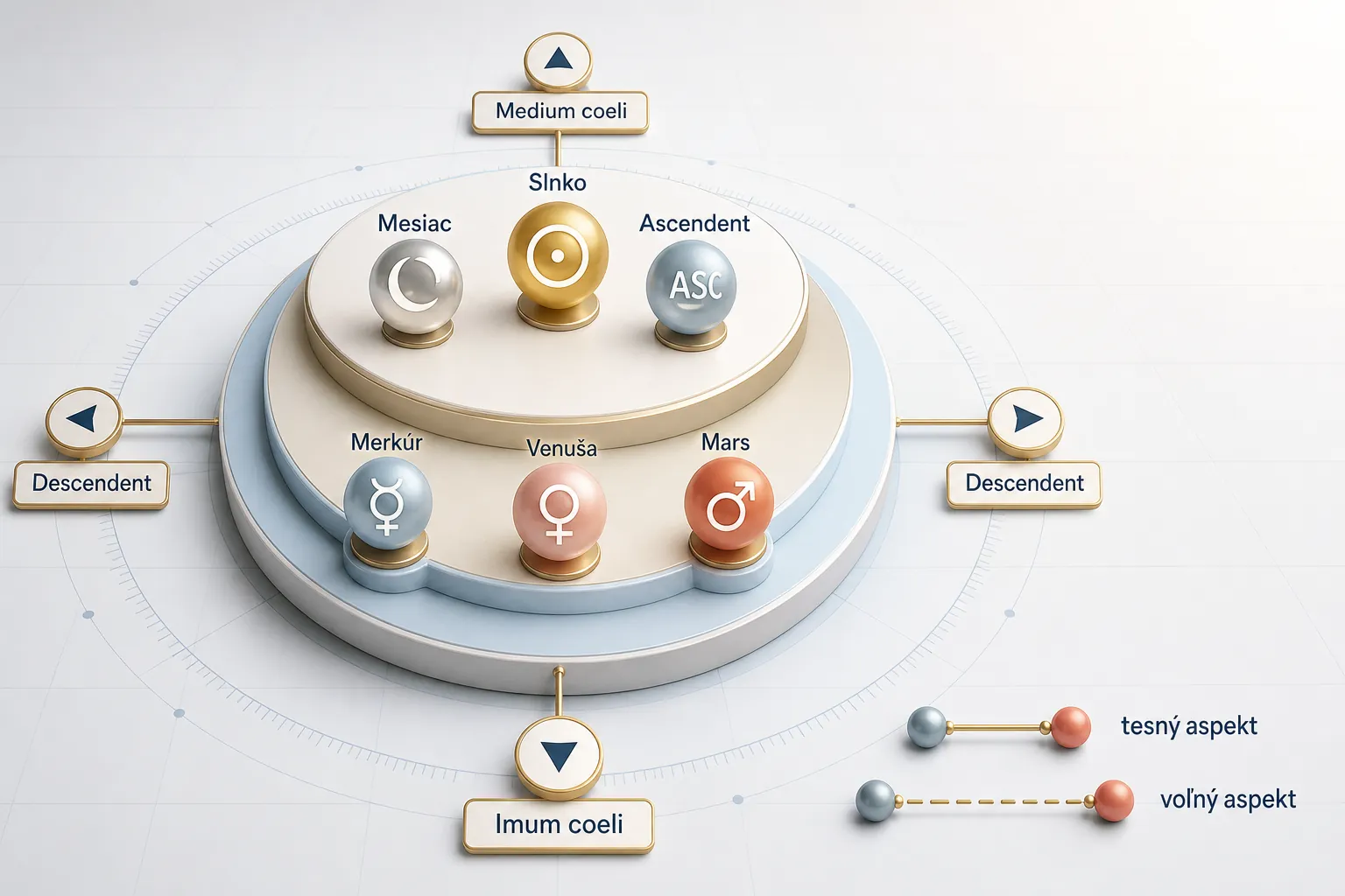 hierarchy of key natal chart indicators
