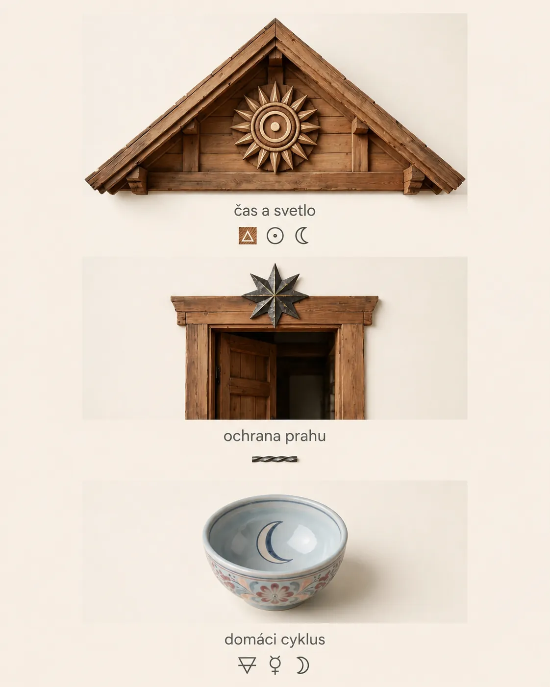 folk architecture symbol reading guide