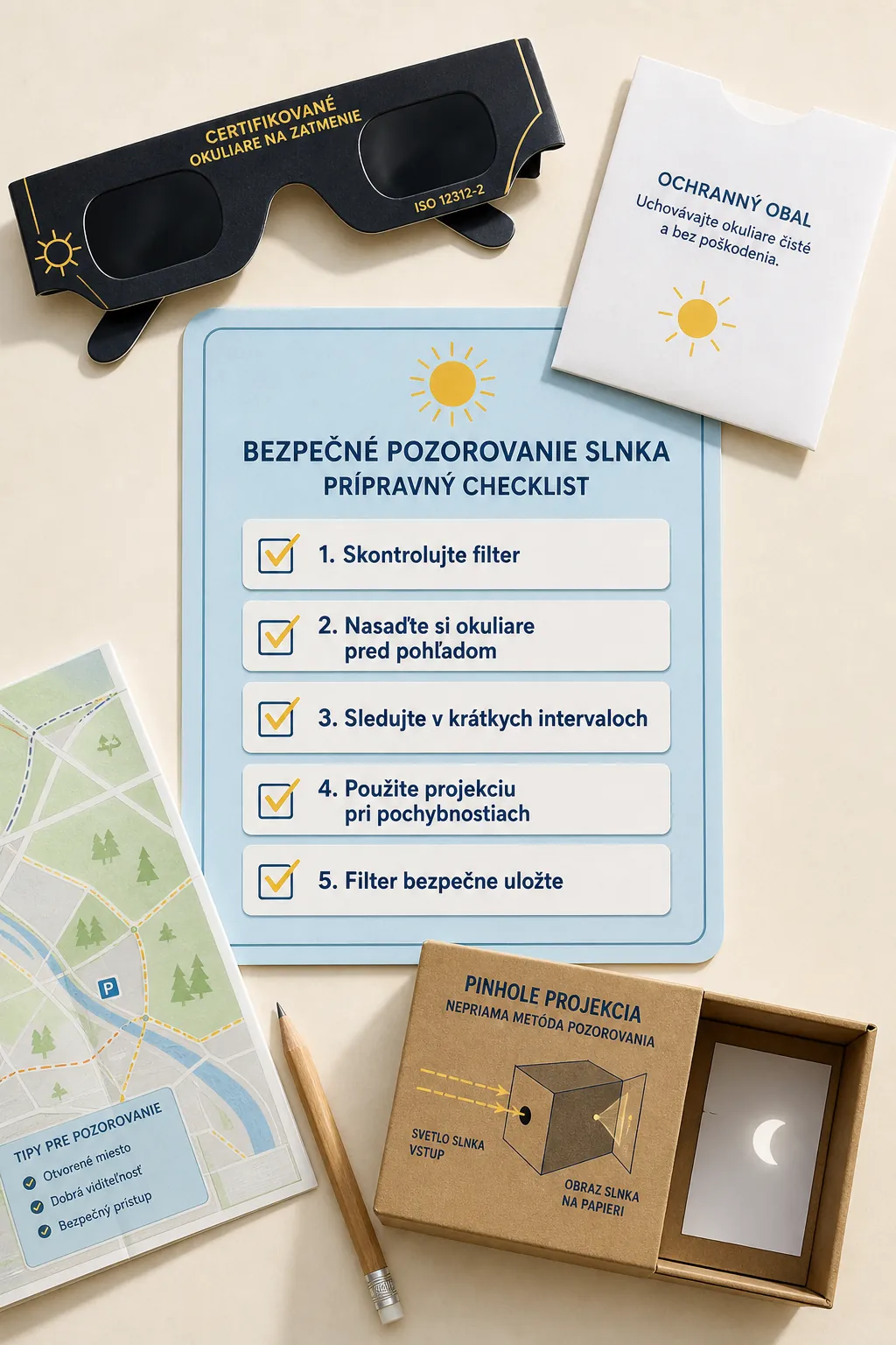 solar eclipse safety checklist infographic