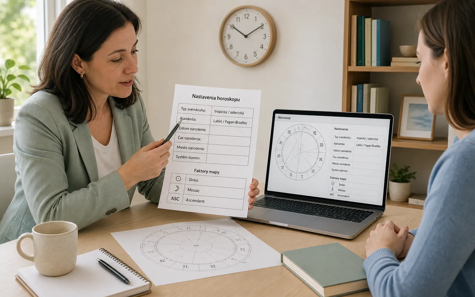 personal birth chart settings for tropical and sidereal systems