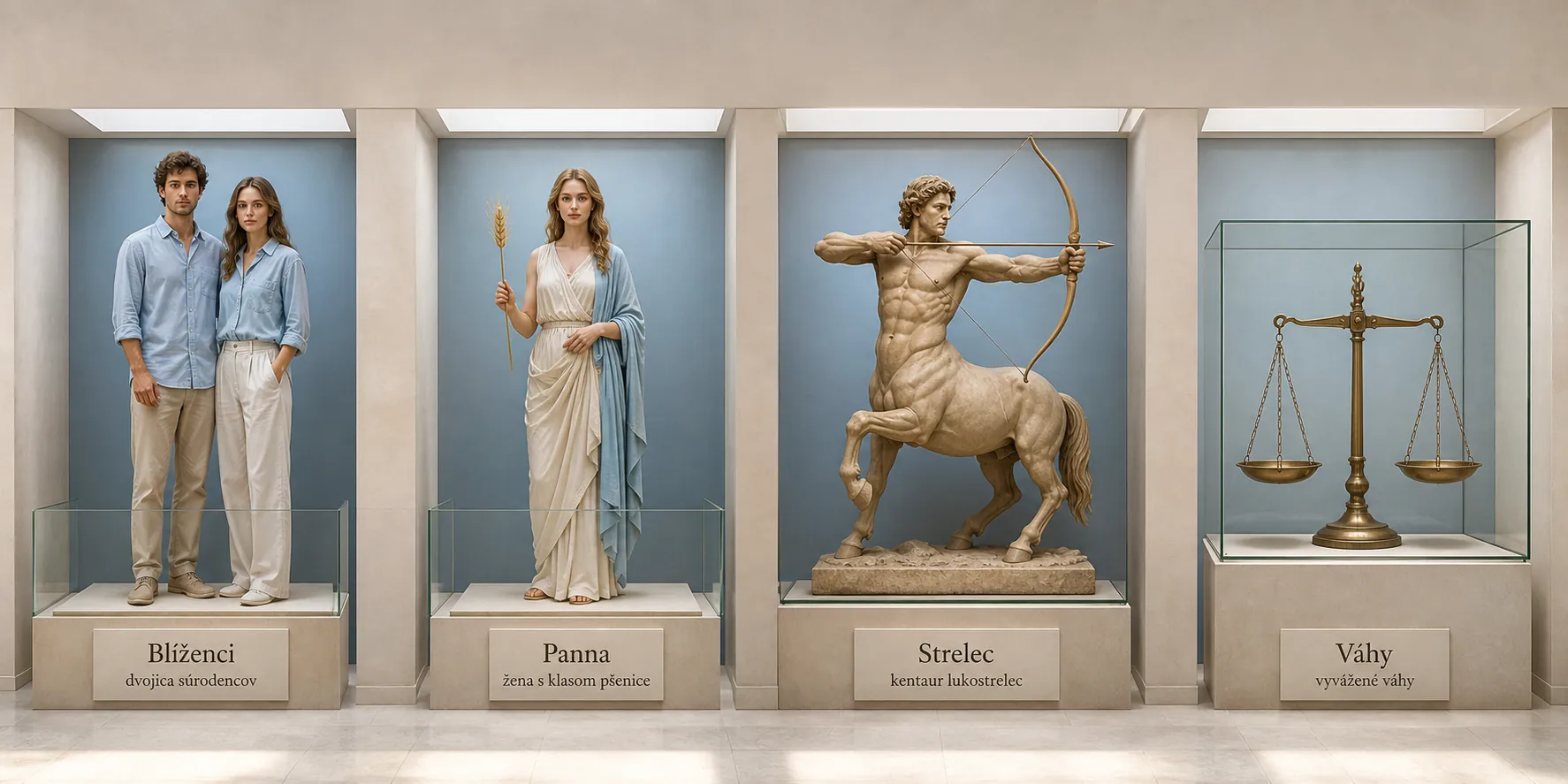 Gemini Virgo Sagittarius and Libra as the unusual figures of the zodiac