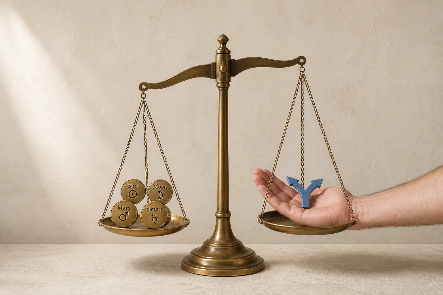 free will balanced against planetary determinism