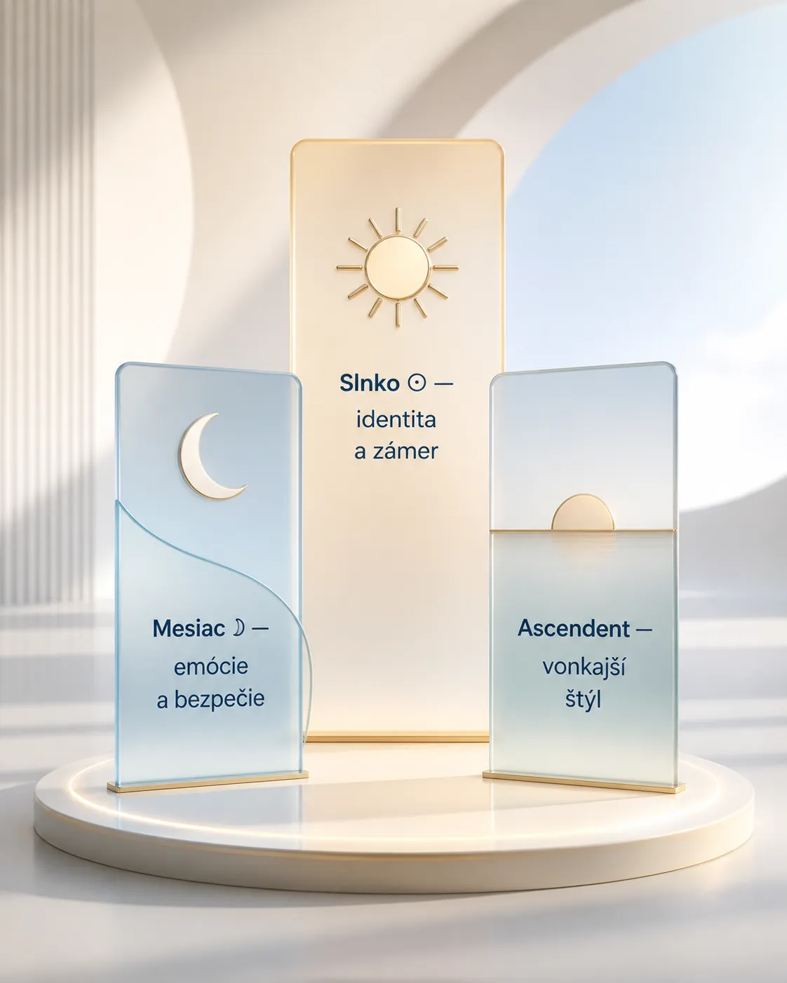 Sun Moon and Ascendant as pillars of a composite chart