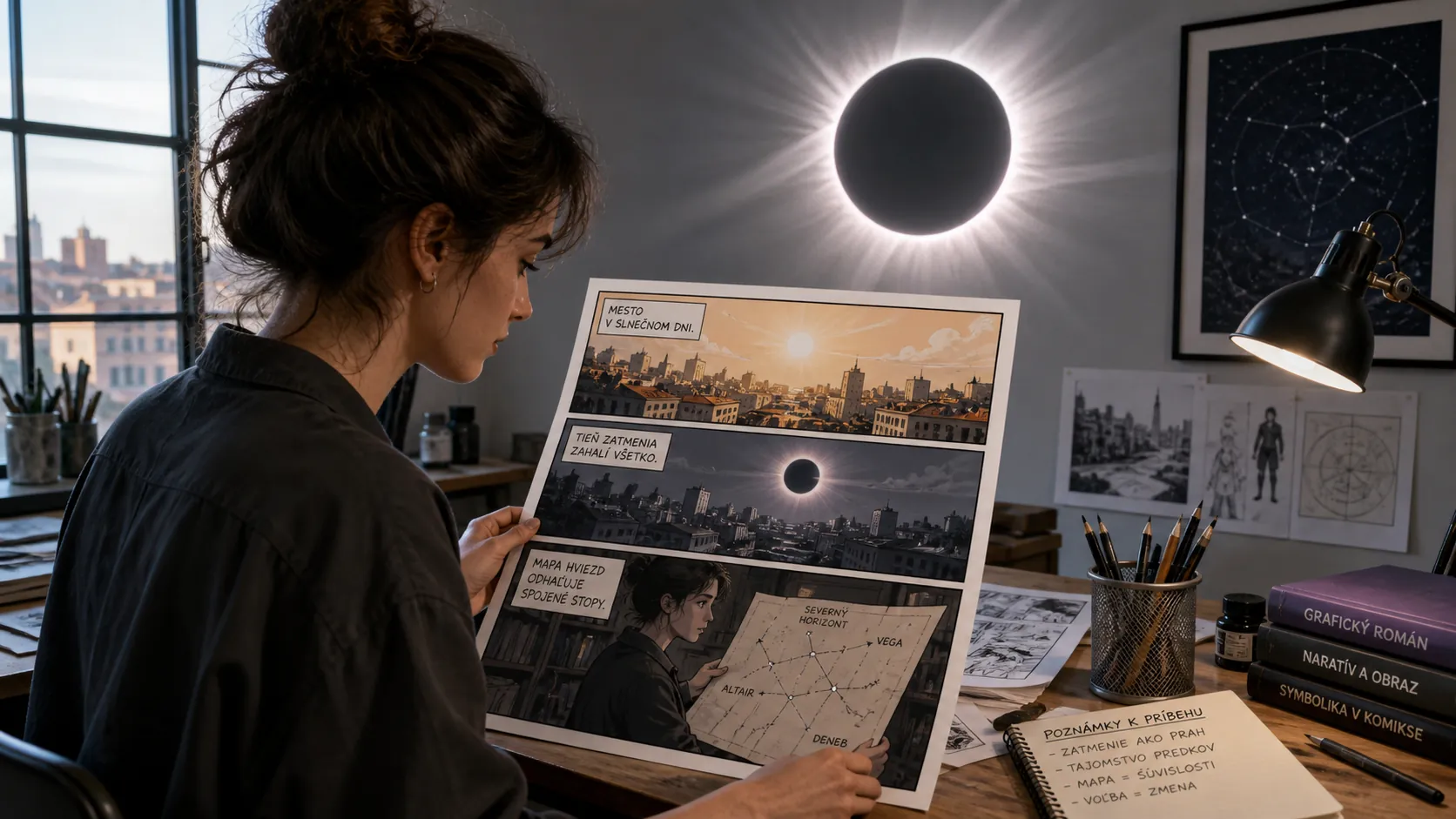 eclipse transformation in graphic novel storytelling