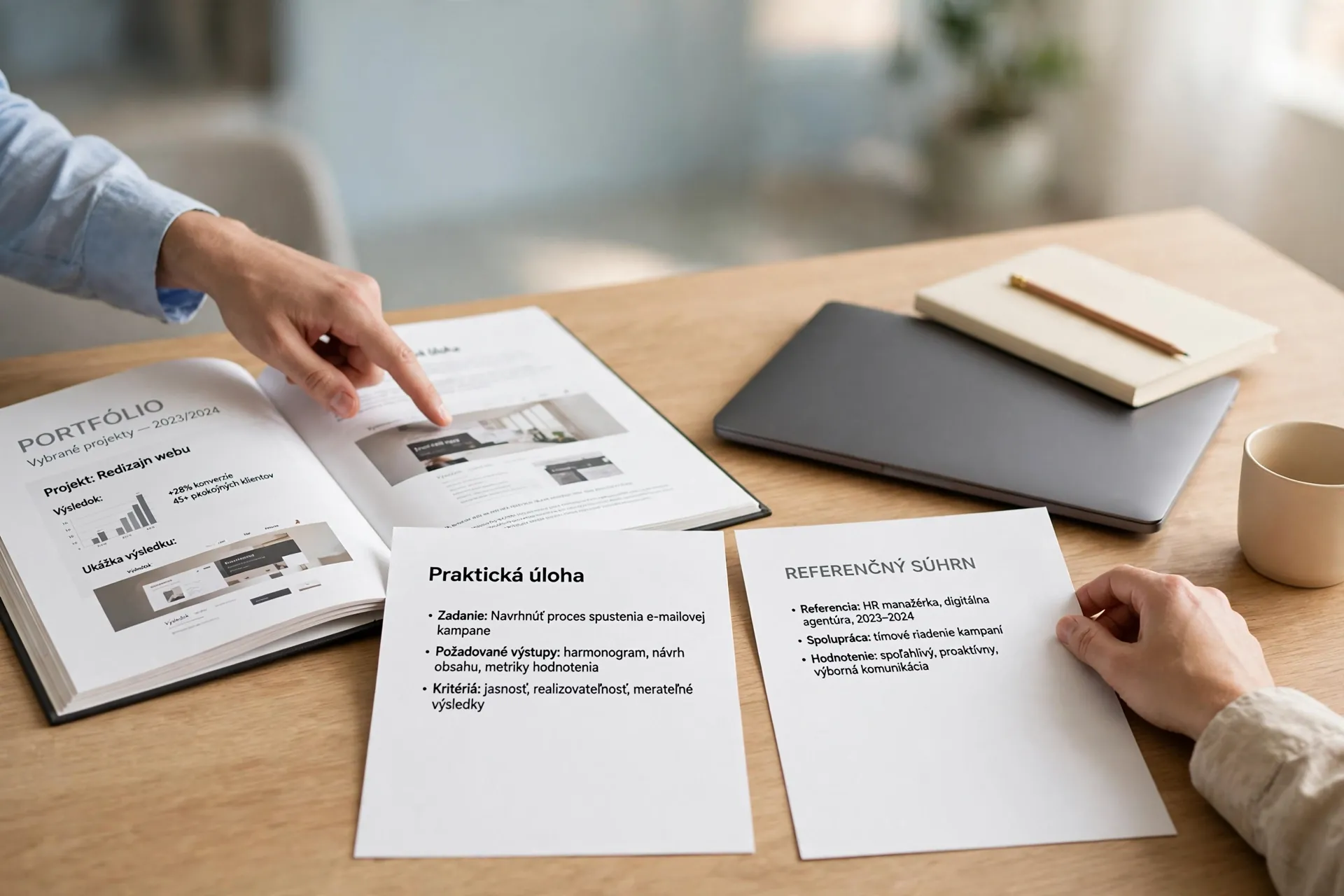 fair job interview focused on skills and experience