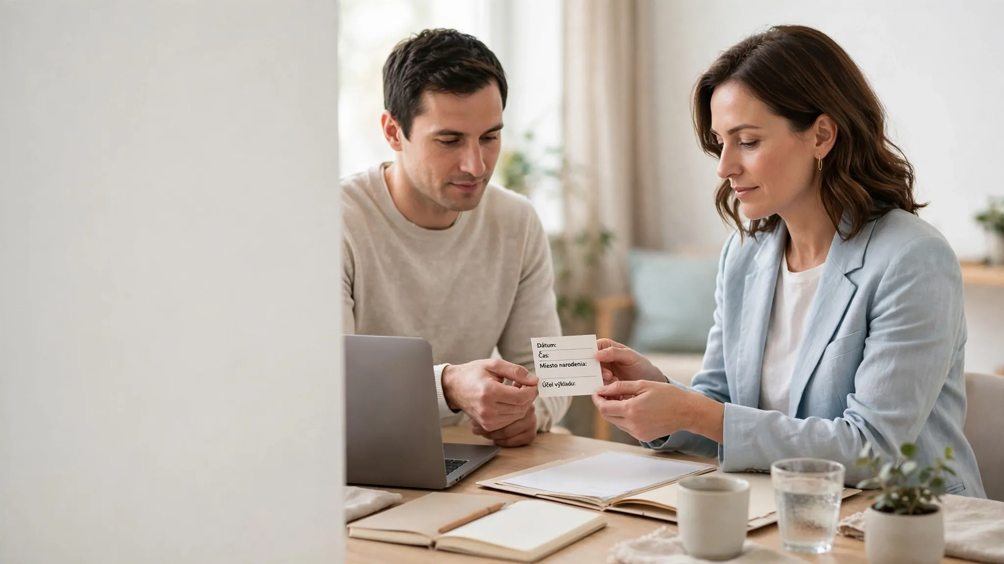 birth data privacy in a bright consultation setting