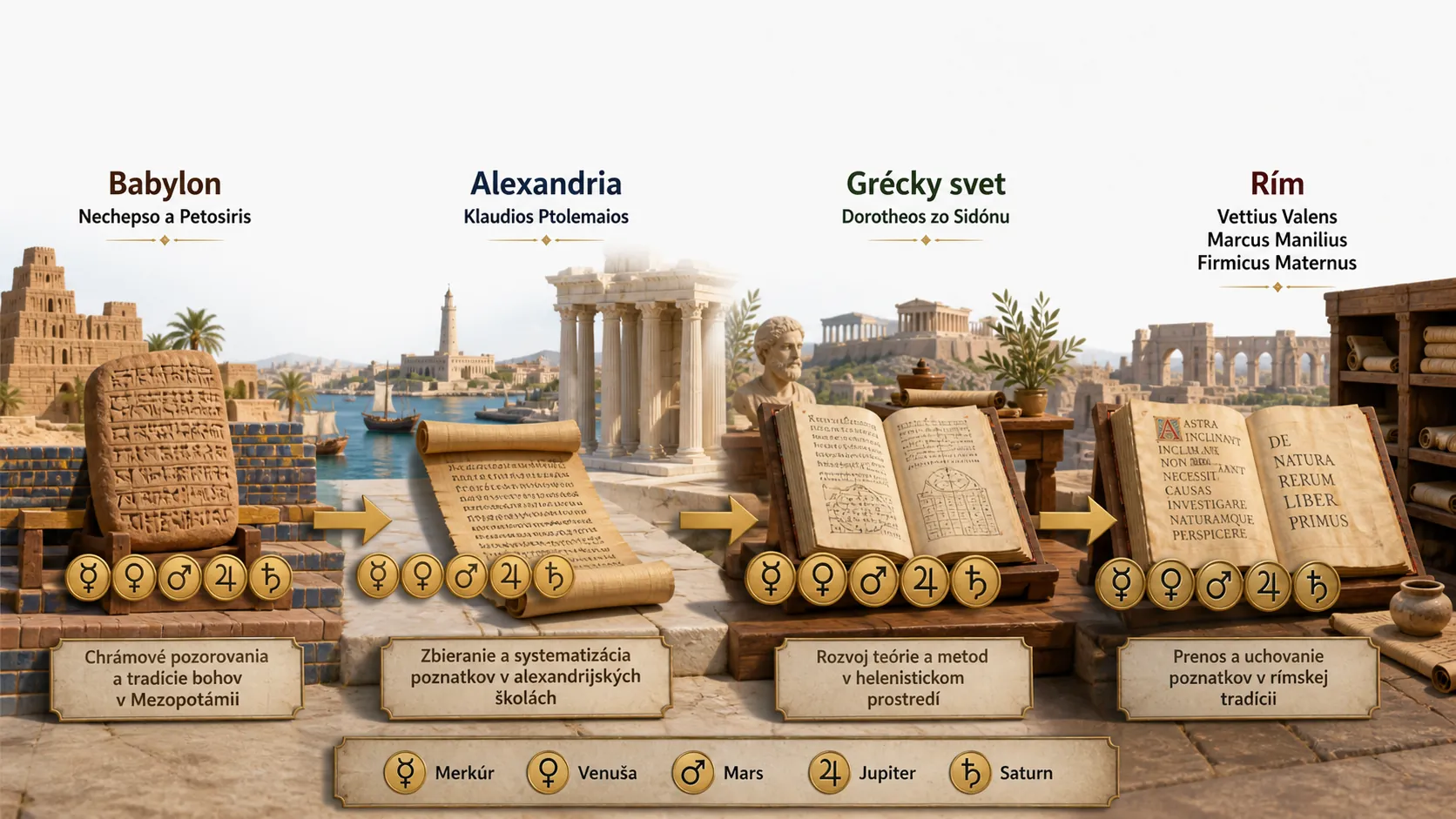 transmission of planetary astrology through Alexandria Greece and Rome