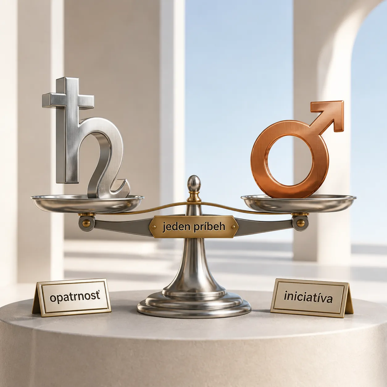 three dimensional balance of Saturn restraint and Mars initiative