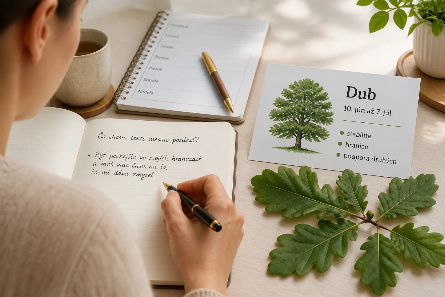person interpreting a Celtic tree archetype in everyday life